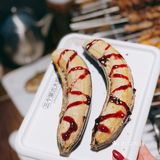 魔都蒙古烧串探店记1⃣️｜用餐不忘提供保养服务～厉害了