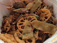 主打的干锅鸭头-安诚居干锅鸭头(八角店)