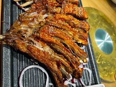 秘制碳烤羊排-山丹丹西北菜(金贸大厦店)
