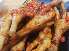 火辣鸡爪-许妈妈餐厅烤肉烧烤家常菜(明润广场店)