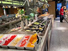 自助取餐区-比格比萨自助(西单明珠餐厅)