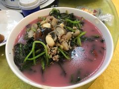 上汤苋菜-台山美食一绝阿四台山黄鳝饭(阿四创作店)