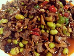 毛豆炒鸡杂&nbsp;&nbsp;&nbsp;（招牌）-王家土菜馆(霍山县店)