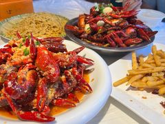 蒜蓉大虾-五七小李子油焖大虾(总店)