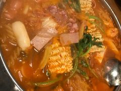 部队锅-包装马车·韩国料理·포장마차