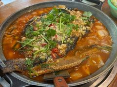 蒜蓉烤鱼-重庆鸡公煲·青锅花椒鱼(牡丹江路店)