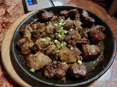 铜盘梅火烤肉-鲜小岛·铜锅涮肉