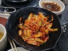 -草家酱蟹炭火烤肉店(珲春南路一店)
