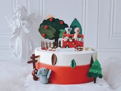 -蜜肆动物奶油蛋糕·个性定制·下午茶甜品