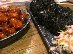 金枪鱼泡菜饭团-冰川延边料理·炭烤串(原小木屋店)