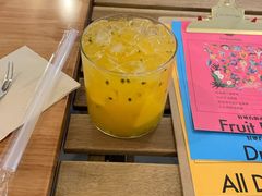 老板最爱的芒果柠檬百香果茶-The Good Place好地方·Brunch·coffee(国贸店)