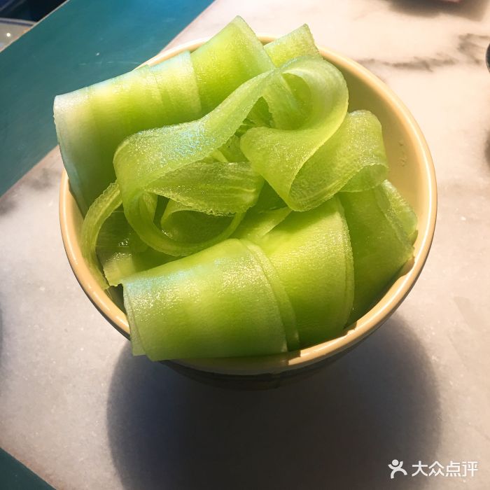 菁喜老火锅(三里屯店)功夫青笋片图片 - 第1张