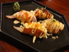 火炙三文鱼寿司四味-鸟鹏烧鸟居酒屋(仁恒梦中心店)