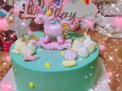 -咖咖熊蛋糕定制·蓝风车动物奶油