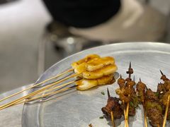 小时候的甜酱年糕-烎记烧烤(蓝天花园店)