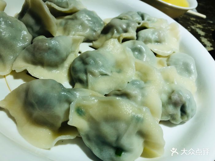 开口笑海鲜饺子(柏威年店)海肠韭菜饺子图片
