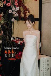 -桃子造型婚纱礼服(凤起广场店)