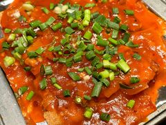 铁板包浆豆腐-绿茶餐厅(朝阳大悦城店)