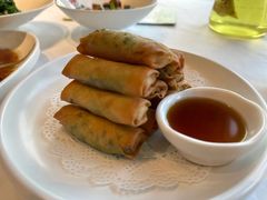 荠菜春卷-阿明小菜·海鲜·上海菜(梅陇店)