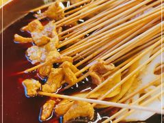 -拈签一笑黄牛肉辣卤串串