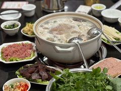 清汤豆米锅-黔府豆米火锅野菜馆(南马店)