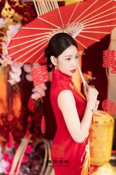 -藤薰定制中式嫁衣礼服旗袍店