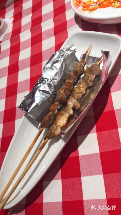 西贝莜面村(上海百联西郊店)烤羊肉串图片