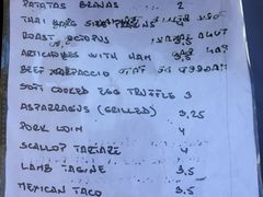 菜单-De locos tapas