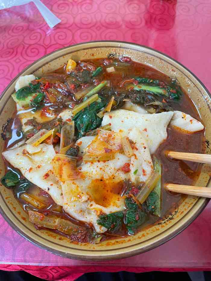 翠峰饦饦(农商东街店)-"周至地道的小吃～「蘸汁饦饦」料汁的味道.