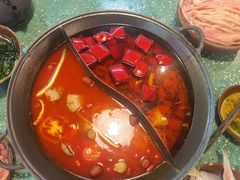 红汤番茄鸳鸯锅-雾都嘟重庆老火锅