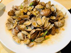 葱姜炒蛤蜊-海岛渔村大酒店(云霄路店)