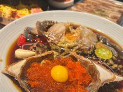 -草家酱蟹炭火烤肉店(珲春南路一店)