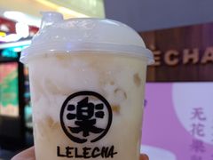 新疆蜜瓜冰冰茶-LELECHA乐乐茶(上海五角场万达广场店)