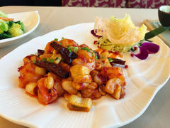 宫爆鲜虾仁鸡丁-北京长城饭店-21层中餐厅