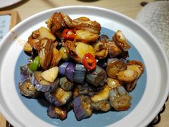 紫山茄拌扇贝-味莊·青岛菜(石老人店)
