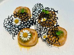 北海道甜帯子配芝麻菜酱-华凌牛庄西餐厅(乌鲁木齐华凌美爵大饭店)