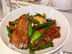小炒肉荷包蛋-玫瑰厅上海菜(兴国路店)