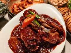 -草家酱蟹炭火烤肉店(珲春南路一店)
