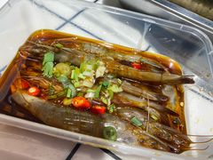 生腌海虾-喜悦小串丹东小黄牛海鲜烧烤大排档(民主广场店)
