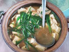 韭菜焖豆腐-天强农家菜馆