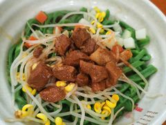 精瘦肉臊子面-手擀菠菜面(西康路店)