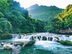 -小七孔景区-六十八级跌水瀑布