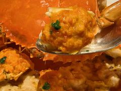 玫瑰油醋汁和乐蟹手打肉饼-广州文华东方酒店·江-由辉师傅主理