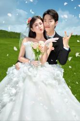 -城市花园婚纱摄影