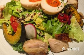 Pan-Seared Chicken Leg Salad