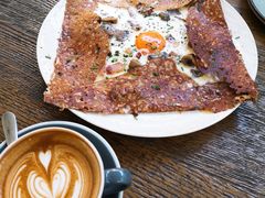 鸡蛋蘑菇熏肉荞麦可丽饼-RAC BAR(安福路店)