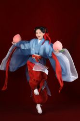 -后宫·古装汉服京剧儿童亲子全家福摄影