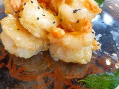 珊汁芝麻虾-杭州西子湖四季酒店·金沙厅