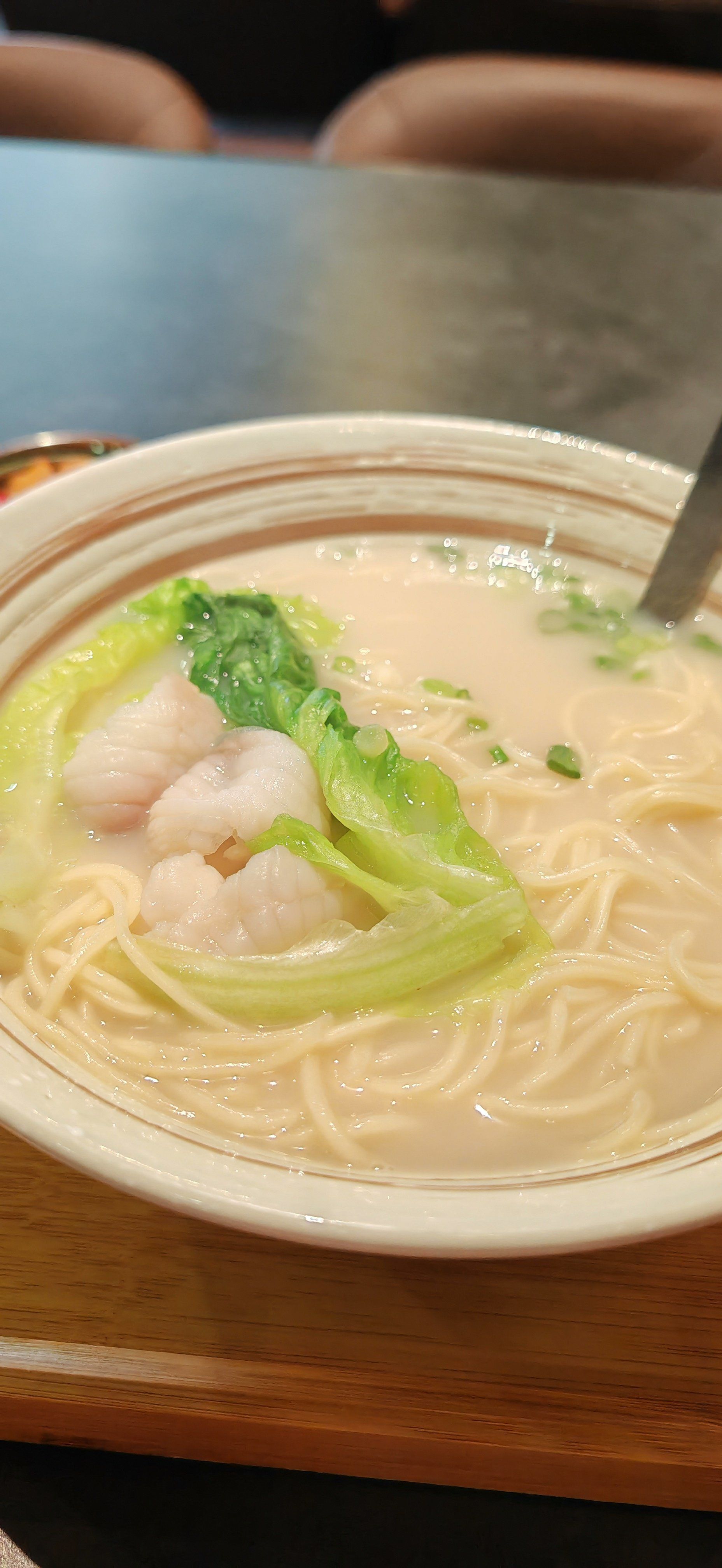 真材实料健康养生鱼汤面,不愧非遗之名