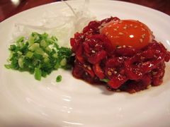 生拌牛肉-牛玄庵日式寿喜烧·料理店(新源里店)